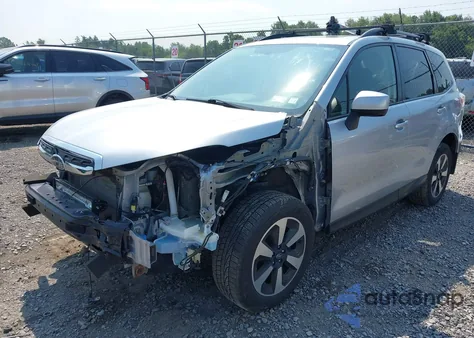 2017 Subaru Forester 2.5I Premium from USA, damaged, VIN JF2SJAEC5HH587907